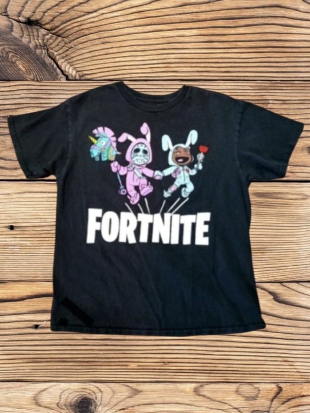 FORTNITE UNISEX MEDIUM BLACK SHORT SLEEVE T-SHIRT